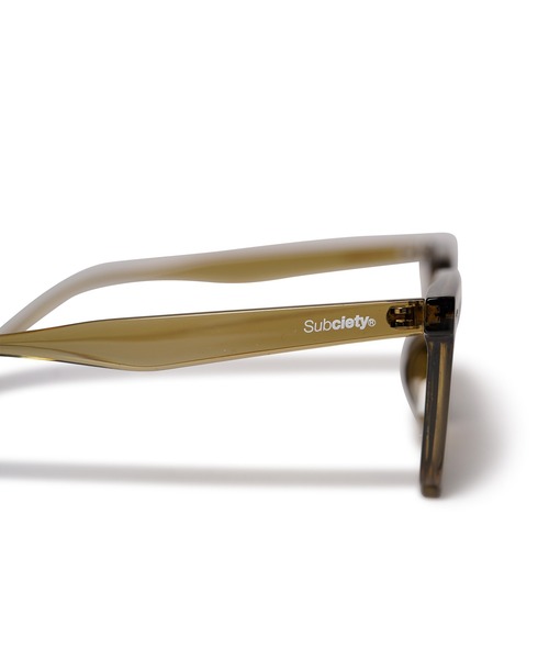 Subciety(サブサエティ)の「Sunglass-Swan-(サングラス・メンズ・ベージュ/スモーク/カーキ/ブラック系その他・FREE)」の13枚目の写真