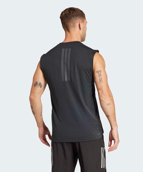 adidas（アディダス）の「スリーストライプス プライムリフト タンクトップ / アディダス adidas（タンクトップ・メンズ・ブラック/ブラウン・3XL/LARGE/MEDIUM/X-LARGE/X-SMALL/XX-LARGE/SMALL）」の12枚目の写真
