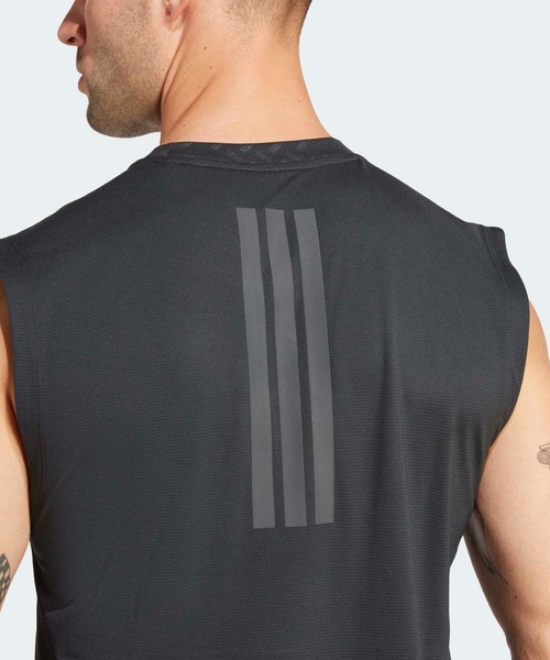 adidas（アディダス）の「スリーストライプス プライムリフト タンクトップ / アディダス adidas（タンクトップ・メンズ・ブラック/ブラウン・3XL/LARGE/MEDIUM/X-LARGE/X-SMALL/XX-LARGE/SMALL）」の14枚目の写真