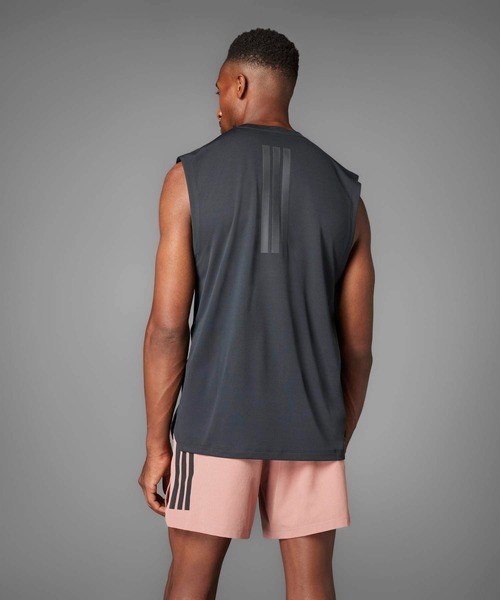 adidas（アディダス）の「スリーストライプス プライムリフト タンクトップ / アディダス adidas（タンクトップ・メンズ・ブラック/ブラウン・3XL/LARGE/MEDIUM/X-LARGE/X-SMALL/XX-LARGE/SMALL）」の3枚目の写真