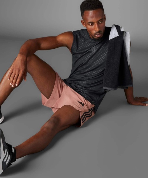 adidas（アディダス）の「スリーストライプス プライムリフト タンクトップ / アディダス adidas（タンクトップ・メンズ・ブラック/ブラウン・3XL/LARGE/MEDIUM/X-LARGE/X-SMALL/XX-LARGE/SMALL）」の8枚目の写真