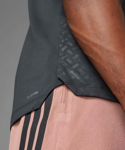 adidas（アディダス）の「スリーストライプス プライムリフト タンクトップ / アディダス adidas（タンクトップ・メンズ・ブラック/ブラウン・3XL/LARGE/MEDIUM/X-LARGE/X-SMALL/XX-LARGE/SMALL）」の9枚目の写真