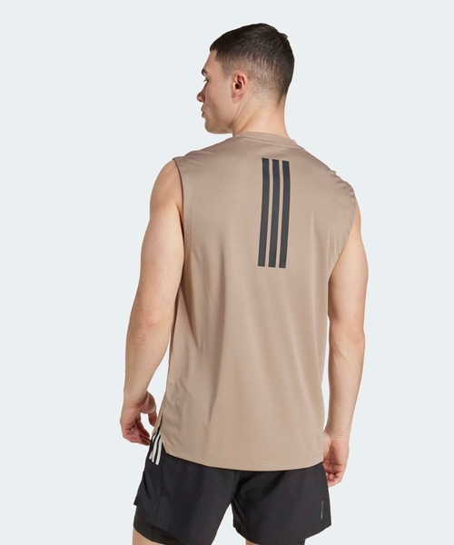 adidas（アディダス）の「スリーストライプス プライムリフト タンクトップ / アディダス adidas（タンクトップ・メンズ・ブラック/ブラウン・3XL/LARGE/MEDIUM/X-LARGE/X-SMALL/XX-LARGE/SMALL）」の16枚目の写真