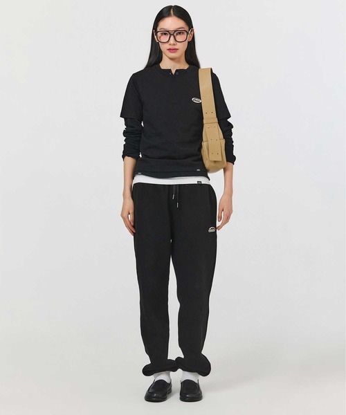 EMIS(イミス)の「(W) RUBBER PATCH T-SHIRT(Tシャツ/カットソー・レディース・ホワイト/ピンク/ブラック・FREE)」の5枚目の写真
