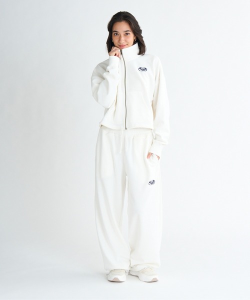 ROXY(ロキシー)の「PLANET RING ZIP/ロキシージップアップスウェットトレーナー(SET UP・セットアップタイプ可能・空港コーデ)(スウェット・レディース・ホワイト/グレー/ブラック・SMALL/MEDIUM)」の10枚目の写真