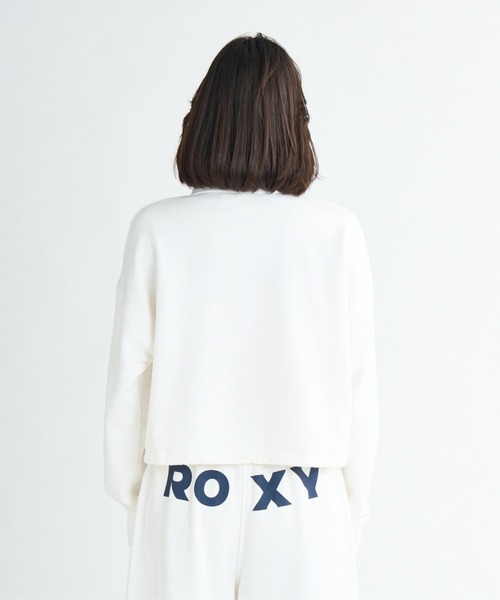 ROXY(ロキシー)の「PLANET RING ZIP/ロキシージップアップスウェットトレーナー(SET UP・セットアップタイプ可能・空港コーデ)(スウェット・レディース・ホワイト/グレー/ブラック・SMALL/MEDIUM)」の13枚目の写真