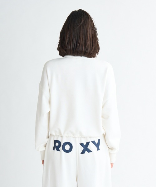 ROXY(ロキシー)の「PLANET RING ZIP/ロキシージップアップスウェットトレーナー(SET UP・セットアップタイプ可能・空港コーデ)(スウェット・レディース・ホワイト/グレー/ブラック・SMALL/MEDIUM)」の15枚目の写真