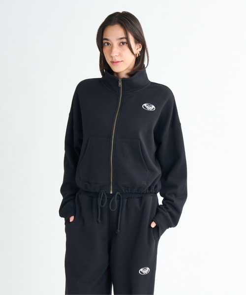 ROXY(ロキシー)の「PLANET RING ZIP/ロキシージップアップスウェットトレーナー(SET UP・セットアップタイプ可能・空港コーデ)(スウェット・レディース・ホワイト/グレー/ブラック・SMALL/MEDIUM)」の17枚目の写真