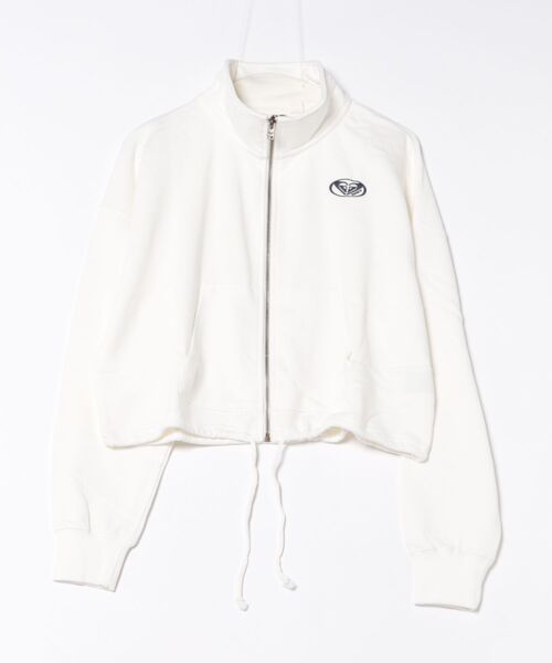 ROXY(ロキシー)の「PLANET RING ZIP/ロキシージップアップスウェットトレーナー(SET UP・セットアップタイプ可能・空港コーデ)(スウェット・レディース・ホワイト/グレー/ブラック・SMALL/MEDIUM)」の16枚目の写真