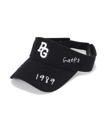 PEARLY GATES（パーリーゲイツ）の「【PEARLY GATES】ロゴ刺繍起毛バイザー (UNISEX)（サンバイザー）」