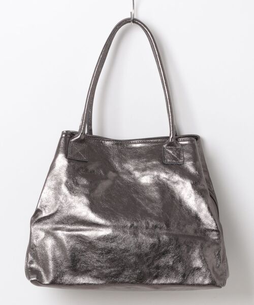 PARKS TOKYO SELECT（パークストウキョウセレクト）の「【kostikal.】（KST）シンプルトートBAG（トートバッグ・レディース・ネイビー/シルバー系その他・ONE SIZE）」の2枚目の写真