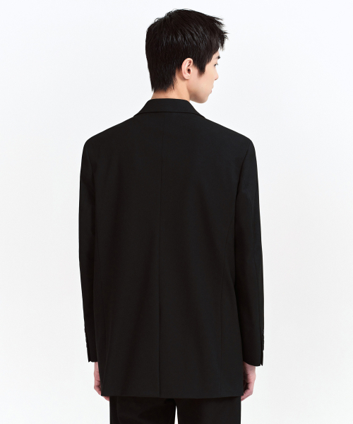 MUSINSA STANDARD（ムシンサスタンダード）の「特大ブレザー[ブラック]（テーラードジャケット・メンズ・その他・MEDIUM/LARGE/X-LARGE/XX-LARGE）」の3枚目の写真