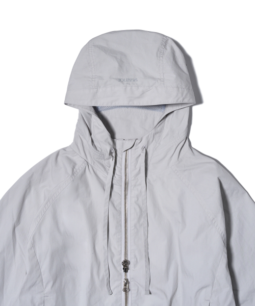 YOUHEE(ユヒ)の「RUFFLE DETAILED WINDBREAKER GREY(その他アウター・レディース・その他・FREE)」の6枚目の写真