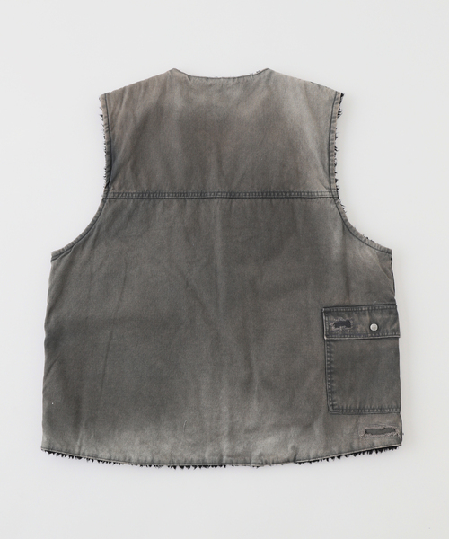 Anachronorm（アナクロノーム）の「ANACHRONORM / アナクロノーム REMAKED REVERSIBLE DUCK VEST（その他アウター・メンズ・ブラック系その他・MEDIUM/LARGE）」の2枚目の写真