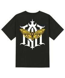 KTB0042 ブルーバタフライ 半袖Tシャツ - ブラック