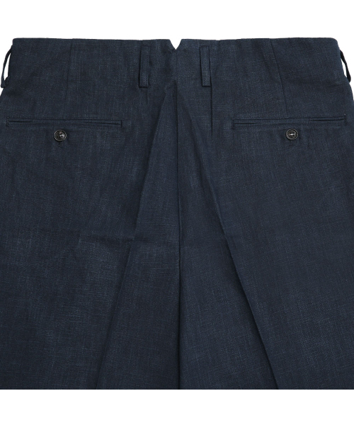 sortie(ソルティ)の「Linen Hollywood Trousers (Navy)(その他パンツ・メンズ・ネイビー・MEDIUM/LARGE/X-LARGE/SMALL)」の6枚目の写真