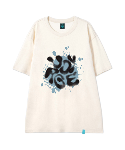 ASTRAL PROJECTION（アストラルプロジェクション）の「[ボイジ]コットンルーズフィット半袖Tシャツ_バターミルク（Tシャツ/カットソー・メンズ・その他・LARGE/MEDIUM/X-LARGE/XX-LARGE）」の2枚目の写真