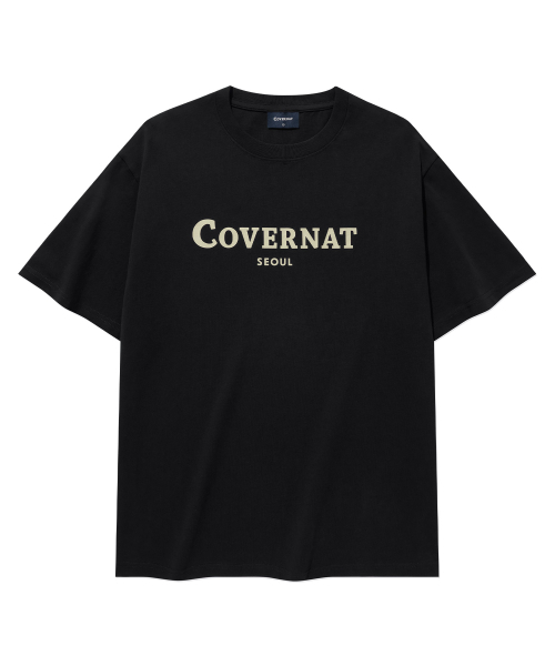 COVERNAT(カバーナット)の「ソウルロゴTシャツ ブラック(Tシャツ/カットソー・レディース・その他・X-SMALL/SMALL/MEDIUM/LARGE/X-LARGE/XX-LARGE)」の2枚目の写真