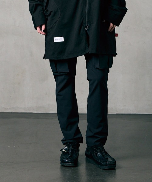 VIRGOwearworks（ヴァルゴウェアワークス）の「SLIM MILITARY STRETCH CARGO（カーゴパンツ・メンズ・ブラック/カーキ/グレー・2/3/4）」の9枚目の写真