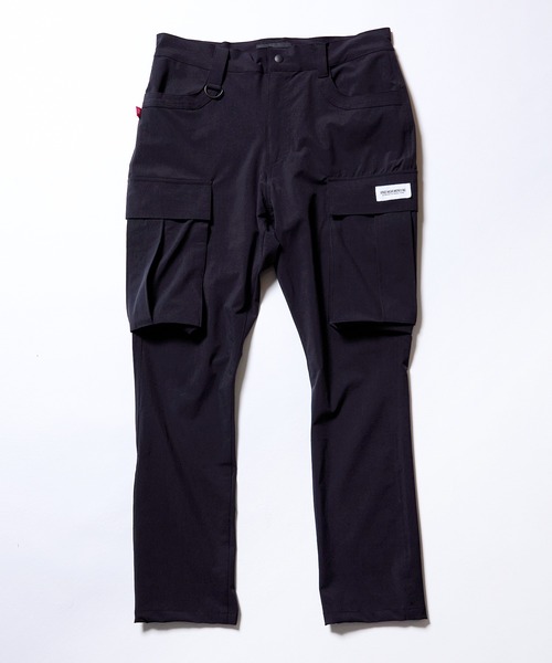 VIRGOwearworks（ヴァルゴウェアワークス）の「SLIM MILITARY STRETCH CARGO（カーゴパンツ・メンズ・ブラック/カーキ/グレー・2/3/4）」の4枚目の写真