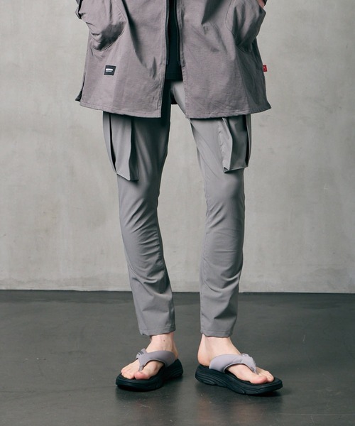 VIRGOwearworks（ヴァルゴウェアワークス）の「SLIM MILITARY STRETCH CARGO（カーゴパンツ・メンズ・ブラック/カーキ/グレー・2/3/4）」の10枚目の写真