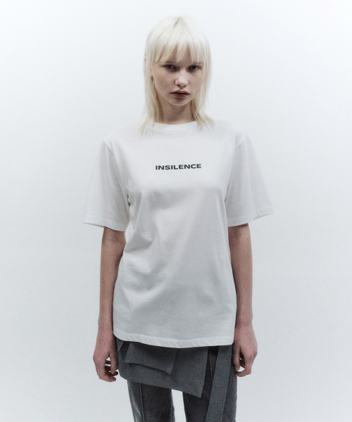 INSILENCE WOMEN(インサイレンスウーマン)の「OGロゴTシャツホワイト(Tシャツ/カットソー・レディース・その他・SMALL/MEDIUM)」の1枚目の写真