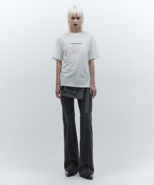 INSILENCE WOMEN(インサイレンスウーマン)の「OGロゴTシャツホワイト(Tシャツ/カットソー・レディース・その他・SMALL/MEDIUM)」の2枚目の写真