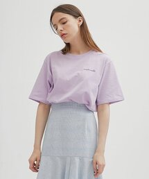 ベーシックTシャツ - パープル