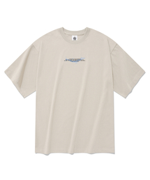 ウェイル 半袖Tシャツ ベージュ