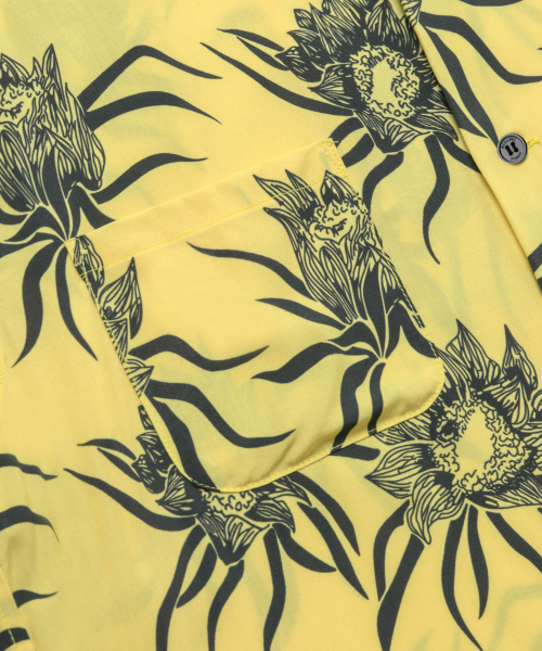ROLLINGSTUDIOS（ローリングスタジオ）の「HAWAIAN SHIRT FLOWER YELLOW（シャツ/ブラウス・メンズ・その他・SMALL/MEDIUM/LARGE）」の5枚目の写真