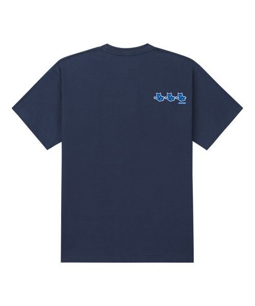 RADINEO(ラディネオ)の「ミャオミャオ 半袖Tシャツ ネイビー(Tシャツ/カットソー・メンズ・その他・LARGE/MEDIUM/SMALL/X-LARGE)」の2枚目の写真