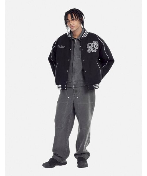 LORES(ロアス)の「Meditation Varsity Jacket - Black(スタジャン・レディース・その他・MEDIUM/LARGE)」の5枚目の写真