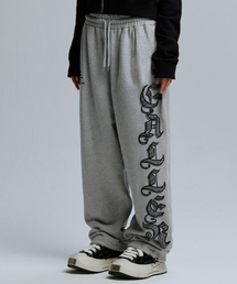 Gotter Gallery（ゴッターギャラリー）の「SIDE GOTHIC LOGO SWEATPANTS_GREY（スウェットパンツ）」