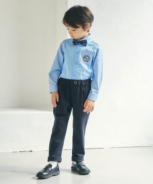 apres les cours(アプレレクール)の「フォーマルパンツ(スーツパンツ・キッズ・ネイビー・90/100/110/120/130)」の16枚目の写真