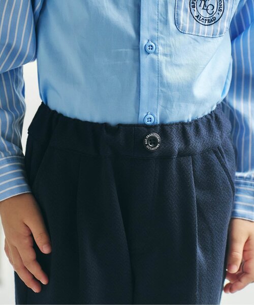 apres les cours(アプレレクール)の「フォーマルパンツ(スーツパンツ・キッズ・ネイビー・90/100/110/120/130)」の14枚目の写真