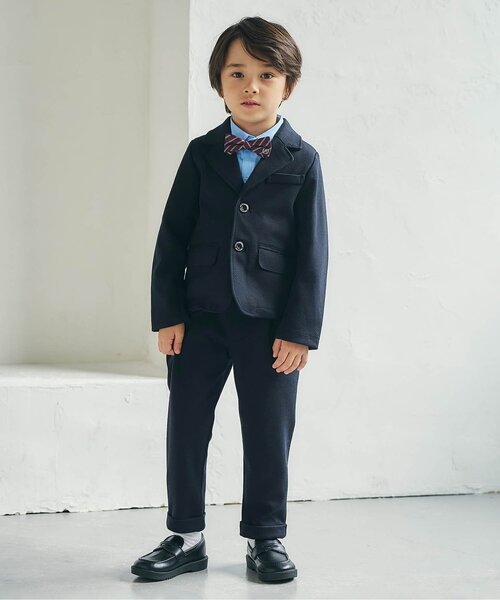 apres les cours(アプレレクール)の「フォーマルパンツ(スーツパンツ・キッズ・ネイビー・90/100/110/120/130)」の12枚目の写真