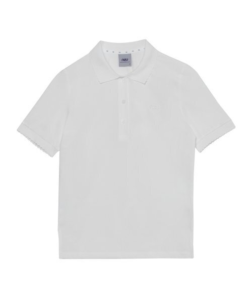 NEU GOLF（エヌイーユーゴルフ）の「ウェーブカラーTシャツ - ホワイト（ポロシャツ・レディース・その他・LARGE/MEDIUM/SMALL）」の9枚目の写真