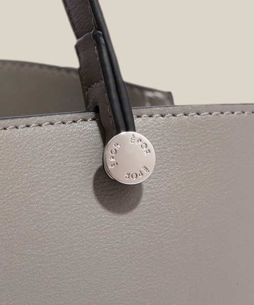 ROPE'（ロペ）の「【E'POR】Y BAG Medium/通勤・軽量・26SS（トートバッグ・レディース・キナリ/ブラック/グレー/ダークグリーン/ダークブラウン・FREE）」の19枚目の写真