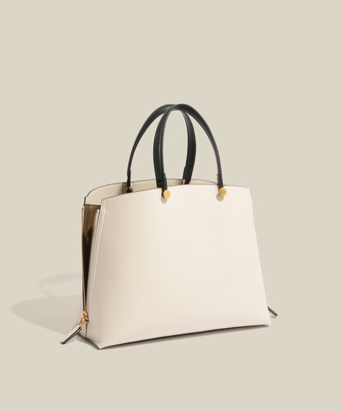 ROPE'（ロペ）の「【E'POR】Y BAG Medium/通勤・軽量・26SS（トートバッグ・レディース・キナリ/ブラック/グレー/ダークグリーン/ダークブラウン・FREE）」の13枚目の写真