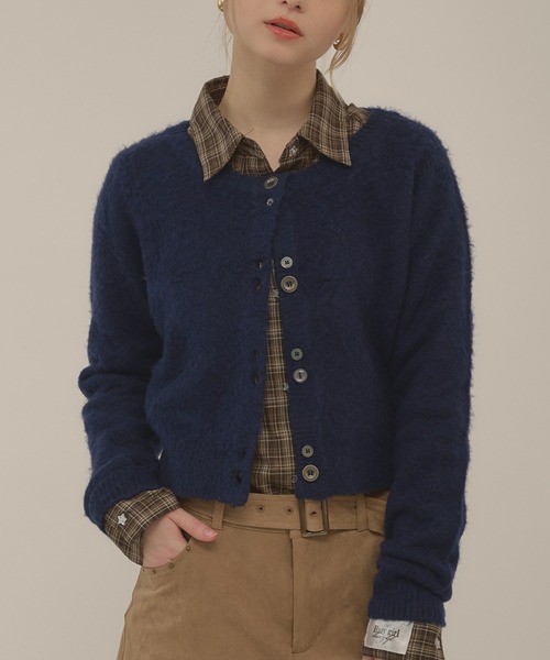mohair like cardigan / モヘアライクカーディガン（カーディガン