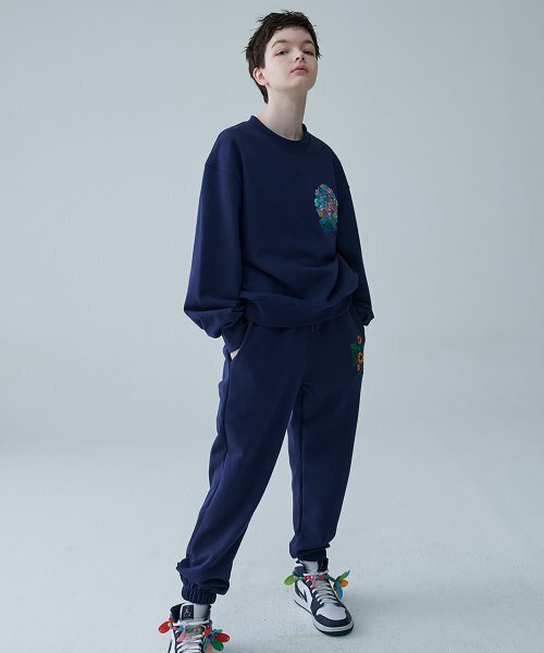 MIMICAWE(ミミカウィ)の「POPPY FANCY スウェット/ネイビー(スウェット・レディース・その他・MEDIUM/SMALL)」の3枚目の写真