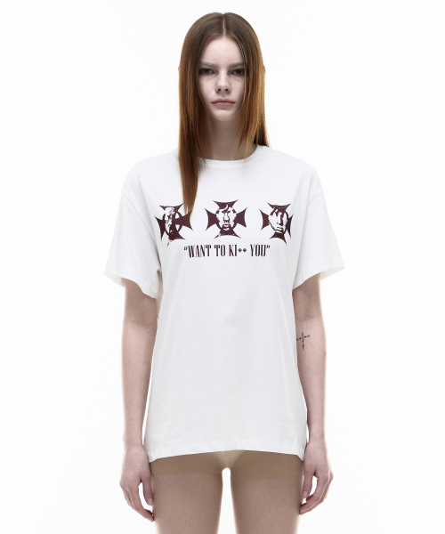 OPUS 0012(オーパス0012)の「Op. 07 3-STAR T-SHIRTS WHITE(Tシャツ/カットソー・レディース・その他・SMALL/MEDIUM/LARGE)」の5枚目の写真