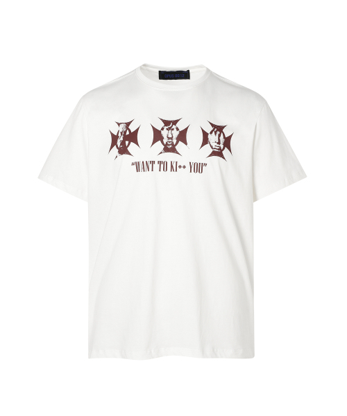 OPUS 0012(オーパス0012)の「Op. 07 3-STAR T-SHIRTS WHITE(Tシャツ/カットソー・レディース・その他・SMALL/MEDIUM/LARGE)」の2枚目の写真