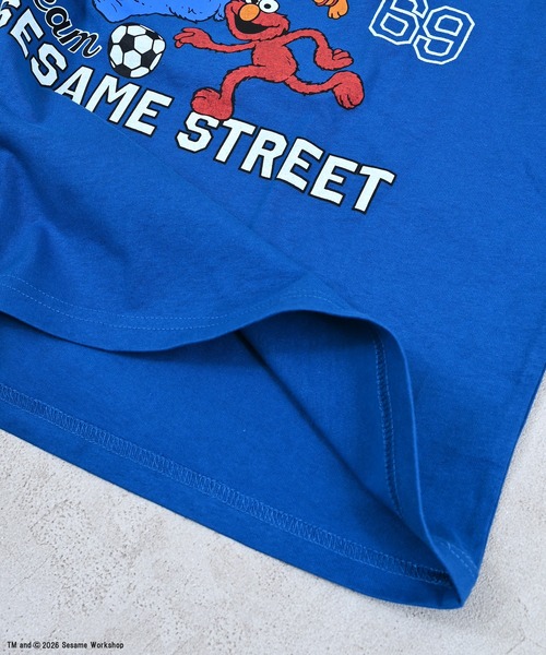 MARKEY'S(マーキーズ)の「【SESAME STREET】別注プリントロンT(Tシャツ/カットソー・キッズ・オフホワイト/ブルー/グリーン・100/130/120/95/90/80/110/150/140)」の21枚目の写真