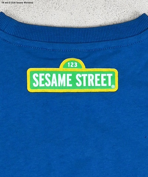 MARKEY'S(マーキーズ)の「【SESAME STREET】別注プリントロンT(Tシャツ/カットソー・キッズ・オフホワイト/ブルー/グリーン・100/130/120/95/90/80/110/150/140)」の20枚目の写真
