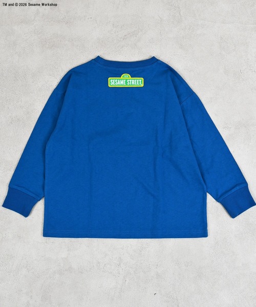 MARKEY'S(マーキーズ)の「【SESAME STREET】別注プリントロンT(Tシャツ/カットソー・キッズ・オフホワイト/ブルー/グリーン・100/130/120/95/90/80/110/150/140)」の18枚目の写真