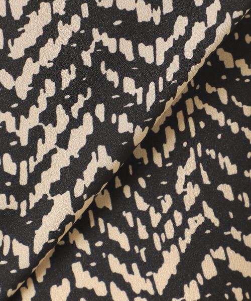 JOURNAL STANDARD（ジャーナルスタンダード）の「《WEB限定追加》ランダムヘリンボーンプリントワンピース（ワンピース・レディース・ブラック・FREE）」の20枚目の写真