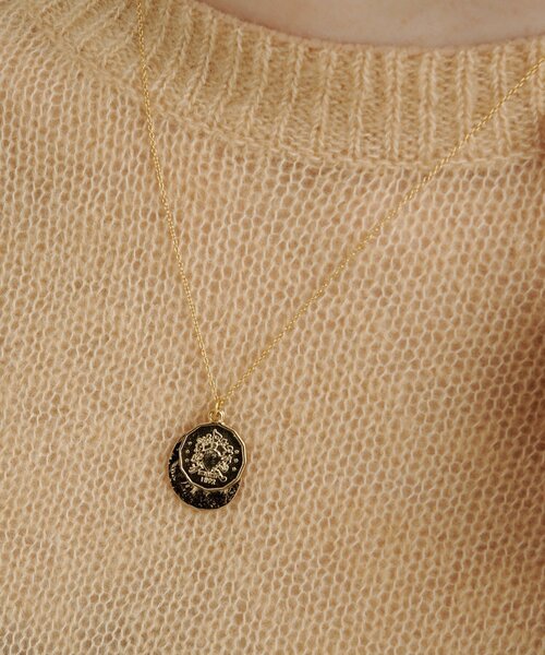 Omekashi（オメカシ）の「コインネックレス（ネックレス・レディース・ゴールド・ONE SIZE）」の2枚目の写真