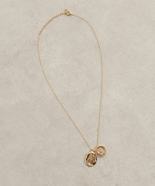 Omekashi（オメカシ）の「コインネックレス（ネックレス・レディース・ゴールド・ONE SIZE）」の5枚目の写真