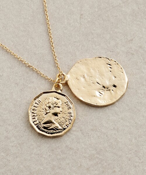 Omekashi（オメカシ）の「コインネックレス（ネックレス・レディース・ゴールド・ONE SIZE）」の6枚目の写真
